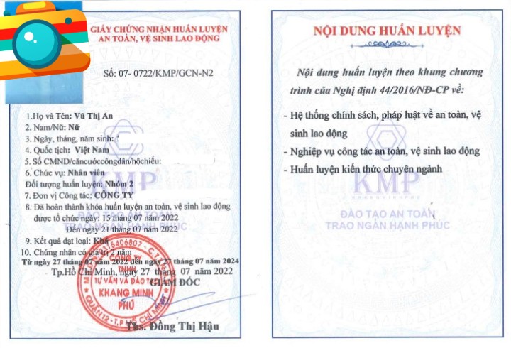 HÌNH GIẤY CHỨNG NHẬN NHÓM 2
